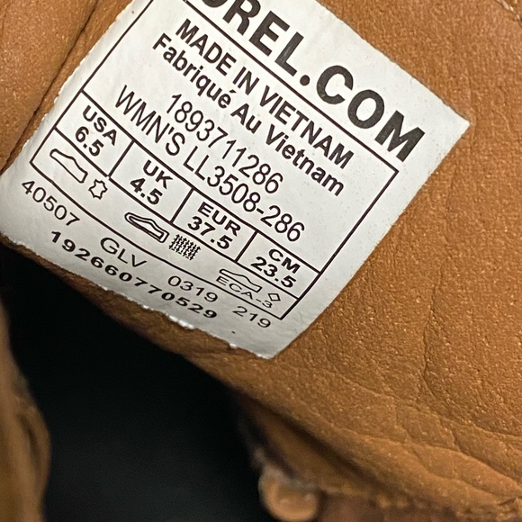 Sorel Women's Cate Lace Bootie in Velvet Tan - Picture 8 of 8